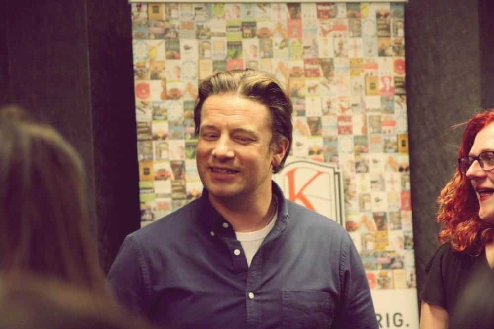 Entdeckermagazin Miomente beim Meet & Greet mit Jamie Oliver