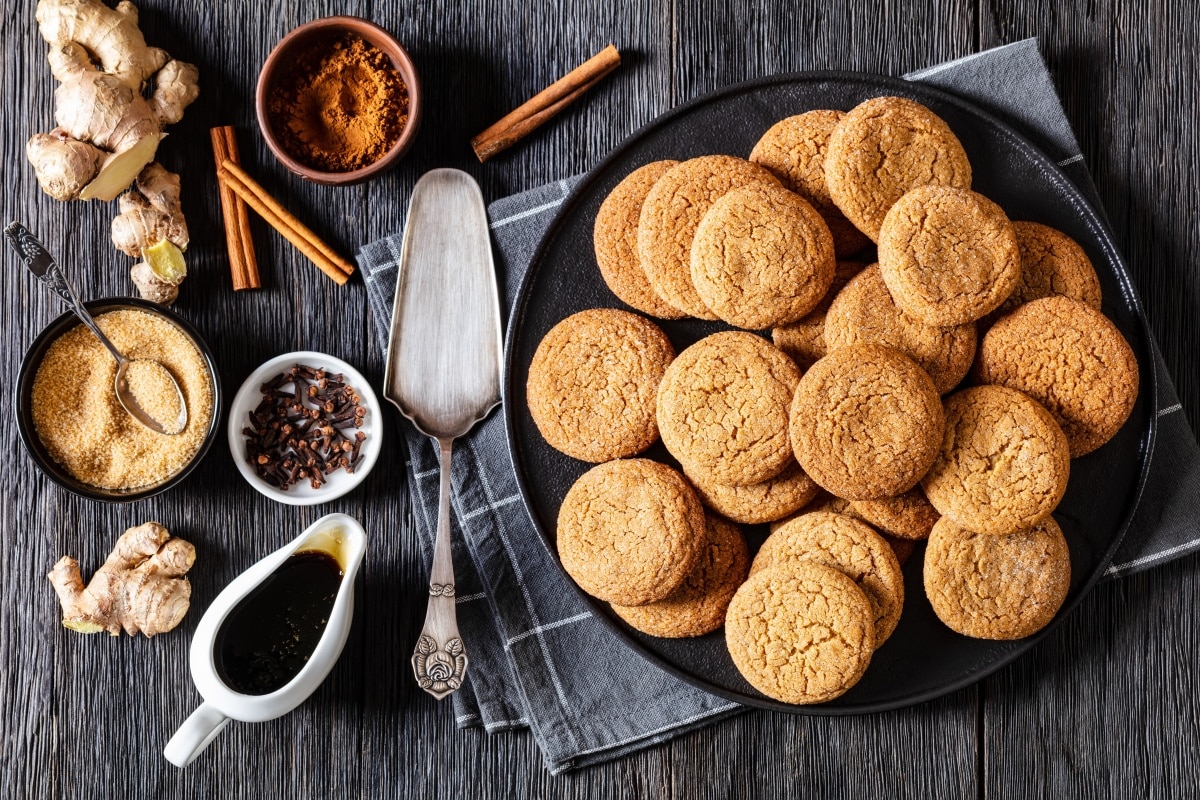 Rezept für Ingwer-Plätzchen mit Gewürzen