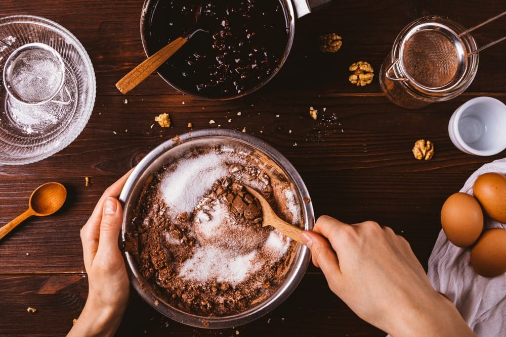 Brownies zubereiten