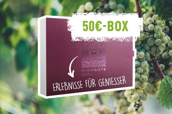 Erlebnis-Geschenk-Gutschein 50€: Geschenkbox 50€